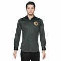 Versace Green V-Emblem Shirt-thumb-5