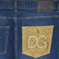 Dolce & Gabbana Dark Blue Premium Quality Jeans-thumb-3
