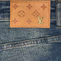 Louis Vuitton Dark Blue Premium Quality Jeans-thumb-4