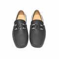Louis Vuitton Black & Grey Premium Quality Loafer-thumb-3