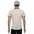 Burberry Embossed Logo Cream Premium Quality T-shirt-thumb-1