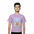 Fendi Teddy Print Purple Kids T-shirt-thumb-0