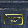 Dolce & Gabbana Dark Blue Premium Quality Jeans-thumb-4