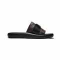 Louis Vuitton Brown & Black Premium Quality Men's Logo Flip-flops-thumb-2
