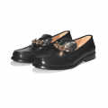 Versace Black Premium Quality Loafers-thumb-0