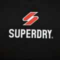 Superdry Black Premium Quality Women T-shirt-thumb-3