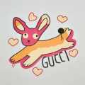 Gucci White Premium Quality Women T-shirt-thumb-3