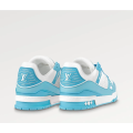 Louis Vuitton Sky Blue Premium Quality Sneakers-thumb-3