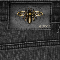 Gucci Dark Black Premium Quality Denim Jeans-thumb-4