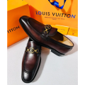 Louis Vuitton Brown Premium Quality Loafers-thumb-2