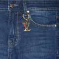 Louis Vuitton Blue Premium Quality Jeans-thumb-2
