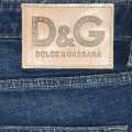 Dolce & Gabbana Dark Blue Ripped Denim Jeans-thumb-4