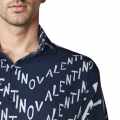 Valentino Printed Black Premium Quality Shirt-thumb-4