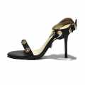Versace Black Premium Quality Heels Sandals-thumb-1