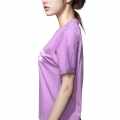 Light Purple Premium Quality Women T-shirt-thumb-2