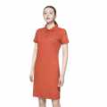 Tory Burch Orange Premium Quality Dress-thumb-0