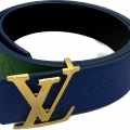 Louis Vuitton Blue Premium Quality Belt-thumb-0