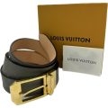 Louis Vuitton Brown Premium Quality Belt-thumb-2