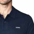 Zegna Navy Blue Premium Quality T-shirt-thumb-4