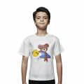Fendi Basketball Teddy-Bear White Premium Kids T-shirt-thumb-0