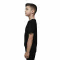 Prada Logo Print Black Premium Kids T-shirt-thumb-2