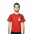 Burberry Animal Kingdom Print Red Kids T-shirt-thumb-0