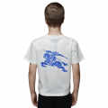 Burberry Logo Print White Premium Kids T-shirt-thumb-1