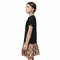 Burberry Round-Neck Black Premium Girls Co-ord Set-thumb-2