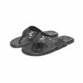 Louis Vuitton Black Premium Leather Mens Flip-flops-thumb-0