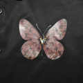 Louis Vuitton Butterfly Print on Pocket Black Premium Shirt-thumb-3