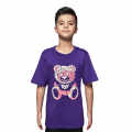 Moschino Teddy Print Purple Premium Kids T-shirt-thumb-0
