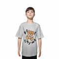 Moschino White Teddy Print Premium Kids T-shirt-thumb-0