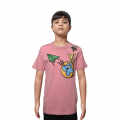 Louis Vuitton Pink Embroidery Design Kids T-shirt-thumb-0