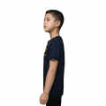 Louis Vuitton Dark Blue Embroidery Design Kids T-shirt-thumb-2