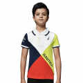 Nautica Multi Color Premium Polo Kids T-shirt-thumb-0