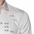 Armani Exchange Pink Premium Quality Men's Shirt-thumb-4
