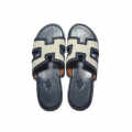 Hermes Blue Premium Quality Men's Flip-flops-thumb-3