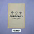 Burberry Label Print Purple Premium Kids T-shirt-thumb-3