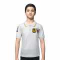 Burberry White Premium Kids Polo T-shirt-thumb-0