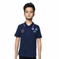 Burberry Blue Premium Kids Polo T-shirt-thumb-0