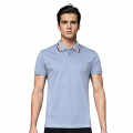Hermes Light Blue Premium Luxury Polo T-shirt-thumb-0