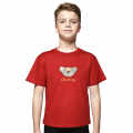 Burberry Roscoe Teddy Print Red Kids T-shirt-thumb-0