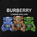 Burberry Black Teddy Print Women Oversized T-shirt-thumb-3
