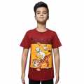 Gucci Logo Print Red Premium Kids T-shirt-thumb-0