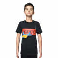 Gucci Logo Print Black Premium Kids T-shirt-thumb-0