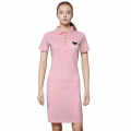 Prada Re-Nylon Logo Pink Premium Dress-thumb-1