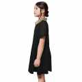 Burberry Black Premium Quality Girls Dress-thumb-2