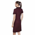 Burberry TB Print Wine Premium Quality Dress-thumb-2