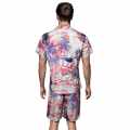 Amiri Hawaii Floral Print Pink & White Premium Shirt & Shorts Combo-thumb-1