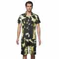 Amiri Premium Quality Mens Short Sleeve Shirt & Shorts Combo-thumb-0